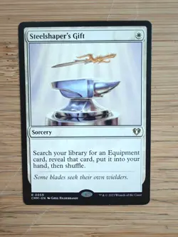 Steelshaper's Gift 0059 Magic: The Gathering 2021 Common Commanders Masters Set - Image 2