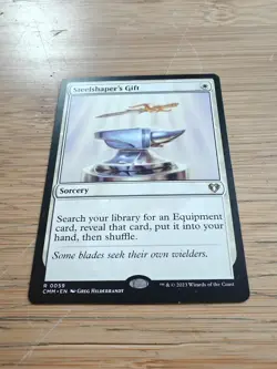 Steelshaper's Gift 0059 Magic: The Gathering 2021 Common Commanders Masters Set - Image 4