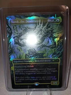 MTG Magic the Gathering Yarok the Desecrated (foil) Secret Lair Countdown Kit NM - Image 2