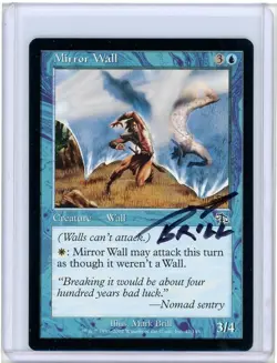 Mirror Wall Judgement Signed Artist Proof MTG - Image 1