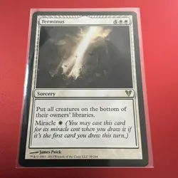 Magic the Gathering Avacyn Restored Terminus Sorcery Rare 38/244 NM - Image 1