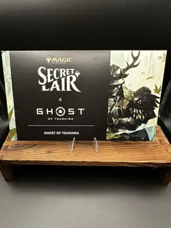 Magic The Gathering Secret Lair x Playstation Ghost of Tsushima NON FOIL Sealed - Image 1