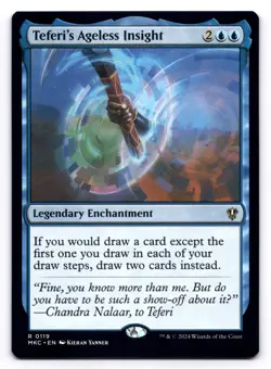 Teferi's Ageless Insight NM Commander: Murders at Karlov Manor 0119 MTG Regular - Image 1