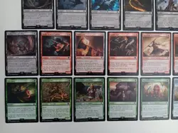 MTG LotR Common/Uncommon/Rare lot of 100 No Duplicates - Image 5
