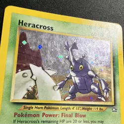 Pokemon Heracross Holo Rare 60HP Neo Genesis 6/111 Nintendo English Card 2000 - Image 5