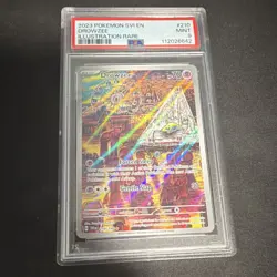 Pokemon 2023 Drowzee 210/198 SV01 Scarlet & Violet Illustration Rare Holo PSA 9 - Image 1