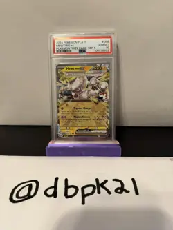 2024 POKEMON PLAY! POKEMON PRIZE PACK: SERIES 5 MEWTWO EX #058 PSA 10 - Image 3