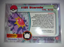 Topps Chrome Pokemon Starmie #121 NM/M (A) - Image 2