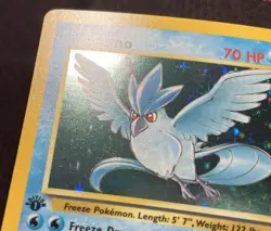 Pokemon TCG Fossil Set Articuno 2/62 Rare Holo 1st Edition - Image 2