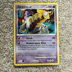 Pokemon TCG Giratina 27/127 Platinum Regular Non-Holo Rare - LP/NM - Image 1