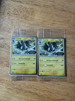 Luxray 028/088 - Holo Rare and Reverse Holo Pokemon Perfect Order - English NM - Image 1