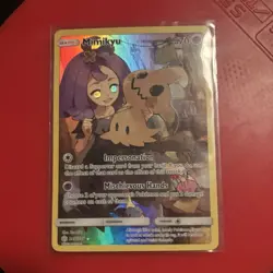 Pokemon Mimikyu 245/236 Secret Rare Cosmic Eclipse LP holo - Image 1