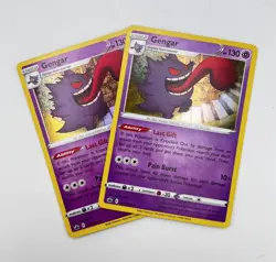 Gengar HOLO 057/198 x2 Pokemon Cards Chilling Reign 2021 2x - Image 1
