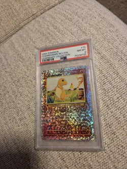 2002 Pokemon Legendary Collection Reverse Holo Charmander PSA 8 - Image 3