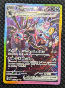 Pokemon TCG Hydreigon EX Surging Sparks SAR 240/191 NM - Image 1
