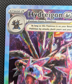 Pokemon TCG Hydreigon EX Surging Sparks SAR 240/191 NM - Image 2
