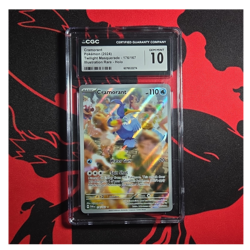 🔥 Pokemon Cramorant Twilight Masquerade 176/167 Holo Illustration Rare CGC 10 - Image 1