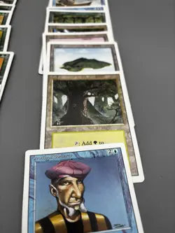 MTG Revised 1994 Green Blue Deck w/ Regrowth Lure Desert Twister Tim - Image 2