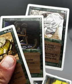 MTG Revised 1994 Green Blue Deck w/ Regrowth Lure Desert Twister Tim - Image 4