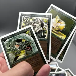 MTG Revised 1994 Green Blue Deck w/ Regrowth Lure Desert Twister Tim - Image 5