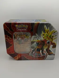 2024 Pokemon TCG Paradox Destinies Tin Gouging Fire Factory Sealed - Image 1