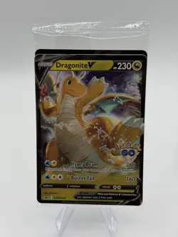 NEW! - Pokemon GO Dragonite V SWSH235 & VSTAR SWSH236 Sealed Promo - Image 1