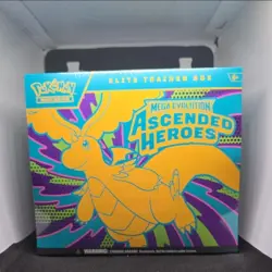 Pokemon TCG: Ascended Heroes Pokemon Elite Trainer Box (ETB) - Image 1