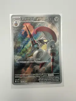 Pokemon TCG - Escavalier - 138/086 - Illustration Rare - SV: Black Bolt English - Image 1