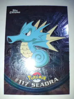 Topps Chrome Pokemon Seadra #117 NM/M (A) - Image 1