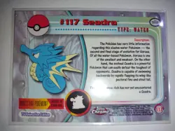 Topps Chrome Pokemon Seadra #117 NM/M (A) - Image 2