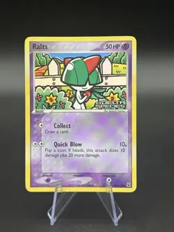 Ralts 81/113 - Reverse Holo Stamp - Ex Delta Species - Pokemon - Nm/Lp - Image 1