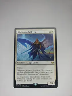Righteous Valkyrie - Kaldheim (Promo Pack) - 024/285 - Near Mint - MTG Magic - Image 1