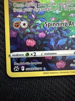 Pokemon TCG Solrock Crown Zenith: Galarian Gallery GG15/GG70 Holo Rare - Image 5