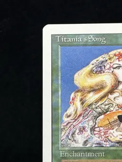 TITANIA’S SONG Revised Edition 1994 Magic the Gathering (MTG) TCG 🔥Rare🔥 - Image 3