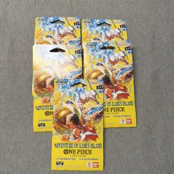 5x One Piece OP15-EB04 Adventure on Kami’s Island Sealed Booster Packs English - Image 1