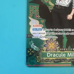 Possible 10 grade! One Piece Dracule Mihawk SP Alt Art OP12-030 SR Azure Sea’s 7 - Image 5