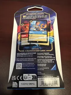 🔥 Disney Lorcana The First Chapter Booster Pack SEALED - Image 2