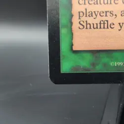 Vintage 1998 MTG Exodus Survival Of The Fittest Card Near Mint - Image 5