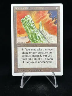 JADE MONOLITH Revised Edition 1994 Magic The Gathering (MTG) TCG 🔥Rare🔥 - Image 1