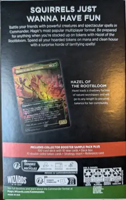 Magic The Gathering Bloomburrow Squirreled Away Commander Deck New & Sealed MtG - Image 2