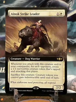 MTG | Ainok Strike Leader (0051 - Extended Art) [Tarkir: Dragonstorm] NF - Image 1