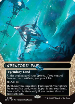 MTG magic 1x Inventor's Fair BORDERLESS (M/NM) Stellar Sights Edge of Eternities - Image 1