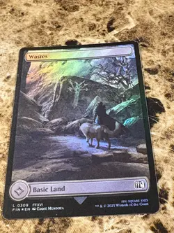WASTES Magic MTG Final Fantasy #309 Full Art Foil - Image 1