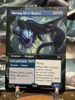 MTG | Marang River Regent (0378 - Borderless) [Tarkir: Dragonstorm] NF - Image 1