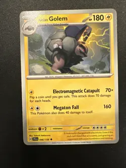 046/159 Alolan Golem : Uncommon : Journey Together : Pokemon Trading Card Game - Image 1
