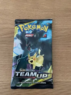 Pokemon TCG - Sun And Moon - Team Up Booster Pack - Sealed - Image 1