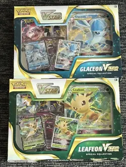 POKEMON GLACEON & LEAFEON VSTAR Special Collection Box Set - Image 1