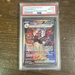 2024 POKEMON PAF EN-PALDEAN FATES SPECIAL ILLUSTRATION RARE CHARIZARD EX PSA 10 - Image 1