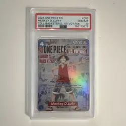 Bandai Monkey.D.Luffy P-055 Promo Foil One Piece Promotion Cards 2026 PSA 10 - Image 1