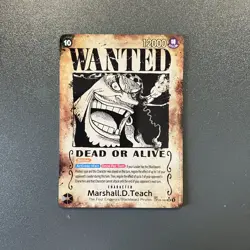 One Piece Card Game Marshall D Teach OP09-093 Emperors in the New World ENG NM - Image 1